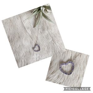 💙2/$30💙 Blue heart necklace